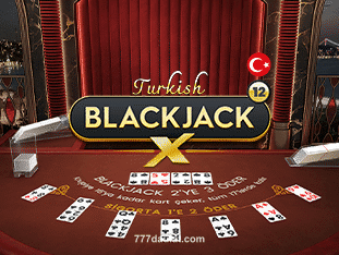 Turkish BlackjackX 12 Game Card